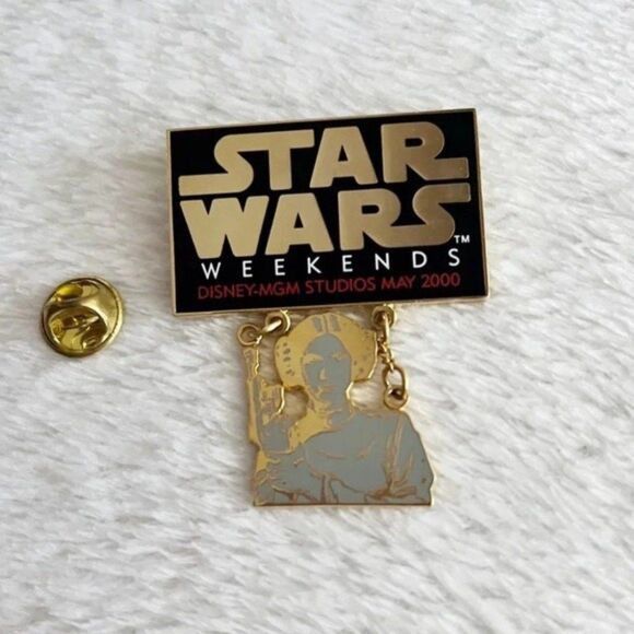 Gold Princess Leia Star Wars Disney Trading Pin 1730 - Picture 1 of 2